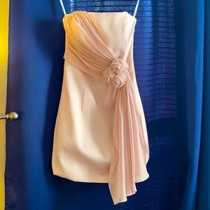 Luxurious pink dress
